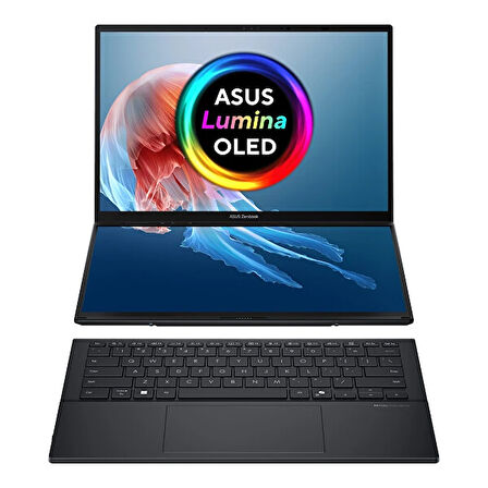 Asus Zenbook Duo Ux8406ca-pz062w Ultra7-255h 32gb RAM 1TB SSD Intel Arc Graphics 14" W11 Gri Notebook