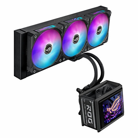 Asus ROG Ryuo IV SLC 360 ARGB 360mm AM5/1851P Siyah İşlemci Sıvı Soğutucu