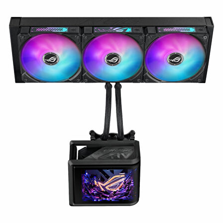 Asus ROG Ryuo IV SLC 360 ARGB 360mm AM5/1851P Siyah İşlemci Sıvı Soğutucu