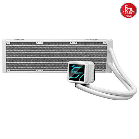 Asus Prime LC 360 ARGB 360mm Intel-AMD Uyumlu Beyaz Sıvı Soğutucu