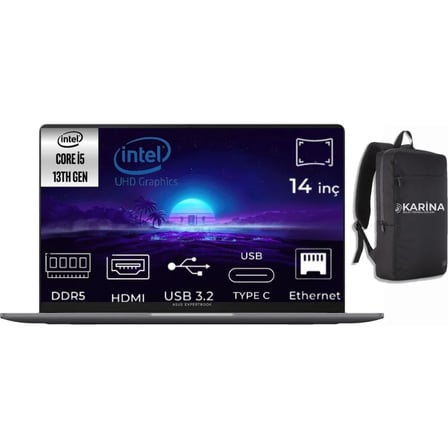 Asus Expertbook P1 I5-13420H P1403CVA-I58512G0D-022 24GB 4tb Freedos 14" Fullhd Dizüstü Bilgisayar