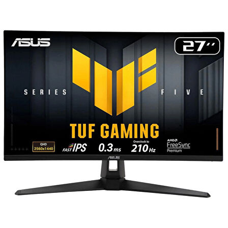 ASUS TUF Gaming VG27AQ5A 27 inç 210Hz 0.3ms 2K QHD Adaptive Sync Fast IPS Gaming Monitör