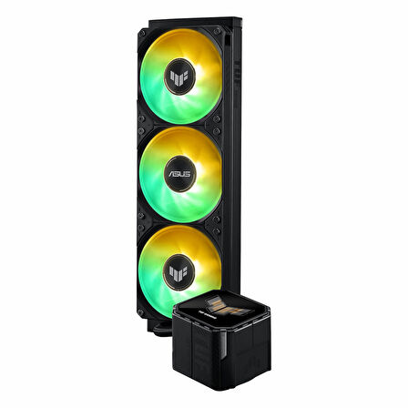 Asus TUF Gaming LC III 360 ARGB LCD 360mm AM5/1851P Siyah İşlemci Sıvı Soğutucu