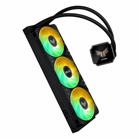 Asus TUF Gaming LC III 360 ARGB LCD 360mm AM5/1851P Siyah İşlemci Sıvı Soğutucu