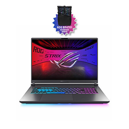 ASUS ROG STRIX G18 G815LR-S9156 INTEL CORE ULTRA 9-275HX 32GB 1TB 12GB RTX5070TI 18" 2.5K WQXGA 240HZ FREEDOS