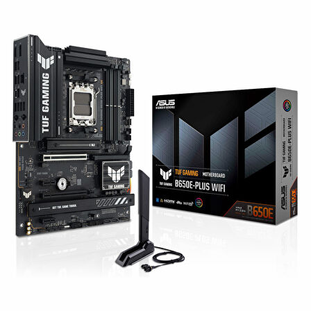 Asus TUF Gaming B650E-Plus WiFi DDR5 (8000MHz)OC M.2 HDMI/DP/USB-C PCIe 5.0 AM5 ATX Anakart