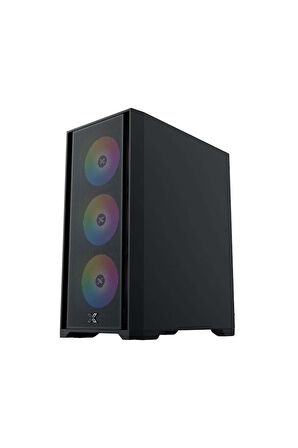 GAMING X II SİYAH ODIN II 4x120mm ARGB FANLI 750W 80PLUS  MidT ATX GAMING KASA