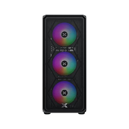 XIGMATEK DUO X SİYAH ODIN II 4x120mm RGB FANLI 750W 80PLUS MidT ATX GAMING KASA EN46483