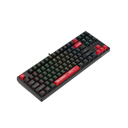 Bloody S87 Mekanik Red Switch RGB Anti-Ghosting Kablolu Klavye