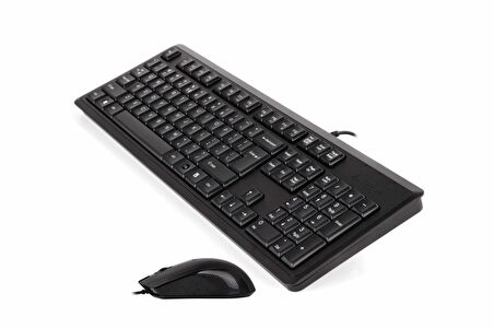 A4 Tech KR-9276 Kablolu Standart Klavye Mouse Set