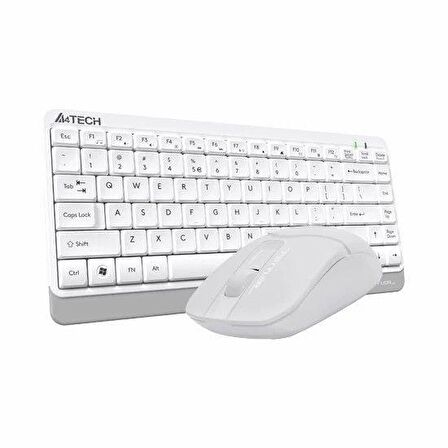 A4 TECH FG1112 2.4 Q FN-MM MİNİ KLAVYE+MOUSE SET BEYAZ