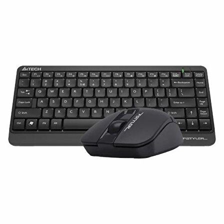 A4 TECH FG1112 2.4 Q FN-MM MİNİ KLAVYE+MOUSE SET SİYAH