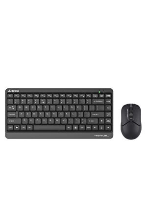A4 Tech FG1112 Siyah Mini TKL Kablosuz Klavye Mouse Seti Teşhir