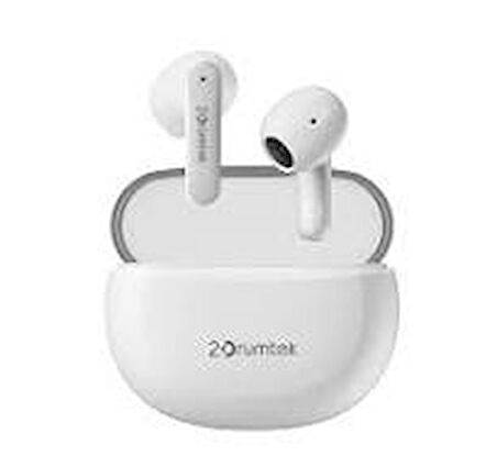 A4 TECH 2DRUMTEK B20 G.WHITE TWS BT5.2-M.O.C.I BEYAZ BLUETOOTH KULAKLIK