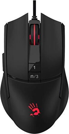 A4 TECH BLOODY L65 MAX KBL.MOUSE,S.SİYAH,RGB,12KCP