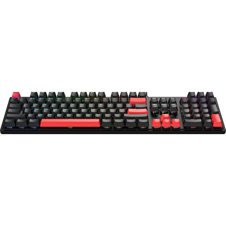 S510R Q Türkçe Mekanik Rgb Bmls Blu Fire Black Gamer Oyun Klavyesi