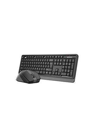 A4 Tech Fg10335 2.4G Gri Q Fn-Mm Klv+Optik Mouse Set