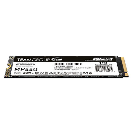 Team Group MP44Q TM8FFD001T0C101 1TB Gen4x4 7400/6500MB/s NVMe PCIe M.2 SSD