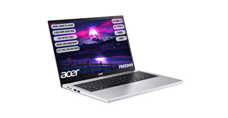 ACER Aspire AG15-71P İNTEL CORE İ5 1334U 8GB 512GB SSD 15,6'' FHD IPS FREEDOS NX.JDCEY.001