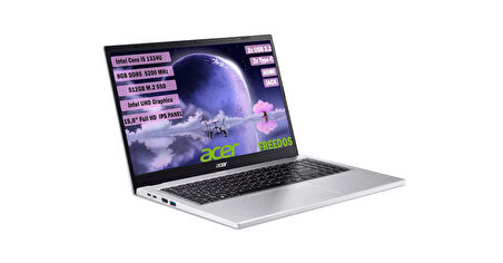 ACER Aspire AG15-71P İNTEL CORE İ5 1334U 8GB 512GB SSD 15,6'' FHD IPS FREEDOS NX.JDCEY.001