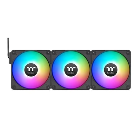 THERMALTAKE CT120 EX ARGB 120mm Fan Kiti 3-lü Paket Siyah