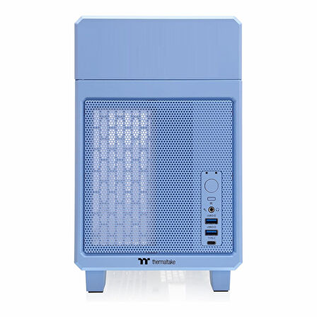 Thermaltake TR100 USB 3.2 mITX Mini Tower Mavi Kasa
