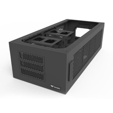 THERMALTAKE AX100 AX700 ÇİFT SİSTEM SIVI SOĞUTMA DESTEKLİ SİYAH (PSU YOK) GAMING KASA