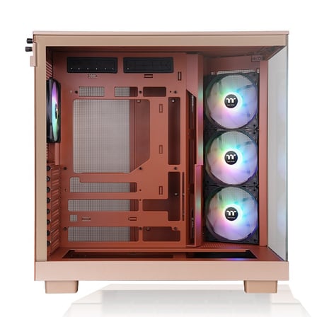 THERMALTAKE VIEW380XL CA-11E-00MGWN-00 4-ARGB Fanlı Gaming Mid-Tower PC Kasası Kum Rengi