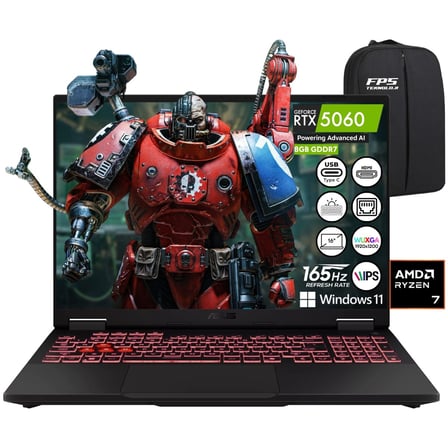 Tuf Gaming A16 FA608UM Ryzen 7 260 RTX5060 64GB Ram 1tb SSD 16" IPS Wuxga 165Hz W11 Taşınabilir Bilgisayar