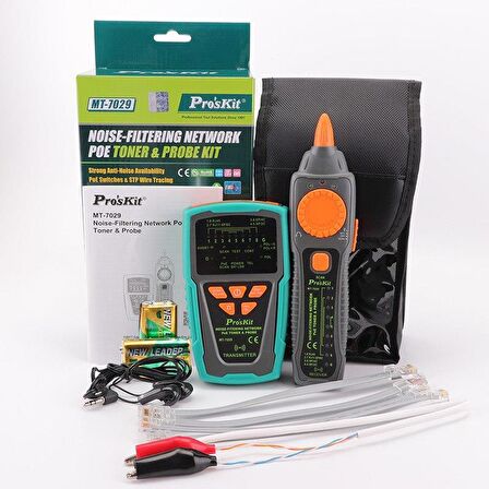 Proskit MT-7029 RJ45 RJ11 Kablo Tester Temassız Gerilim Algılama