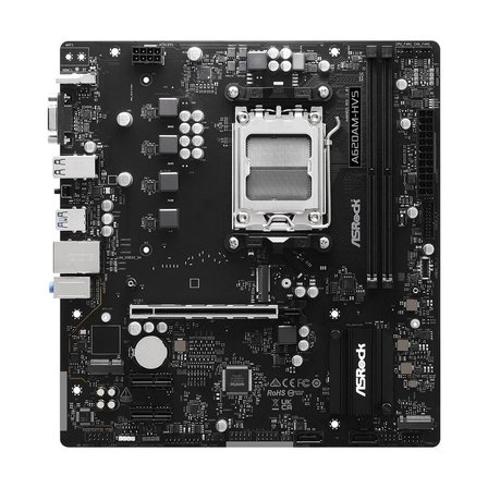 Asrock A620AM-HVS Amd A620 Soket Am5 Ddr5 6800(OC)MHZ Matx Gaming (Oyuncu) Anakart