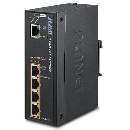 Planet PL-IPOE-E174 1 Port Ultra PoE 4 Port 802.3af Gigabit PoE Switch