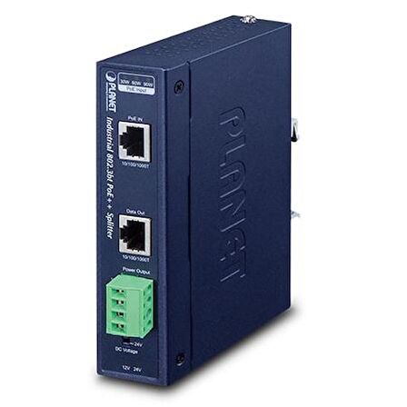 Planet PL-IPOE-173S 1 Port 10/100/1000 Mbps Endüstriyel PoE++ Splitter