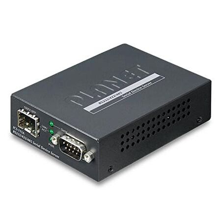 Planet PL-ICS-115A 1 Port 100 Mt RS232/422/485 100BAse-FX SFP Media Converter