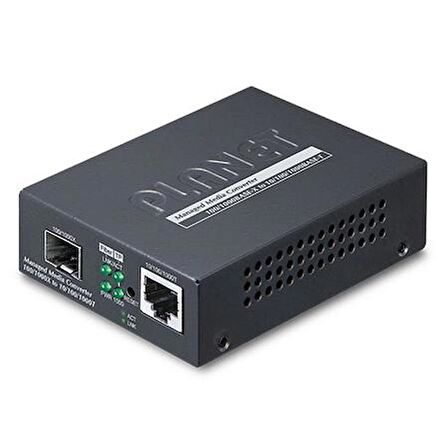 Planet PL-GT-915A Gigabit to 1000BASE-x SFP Managed Media Converter