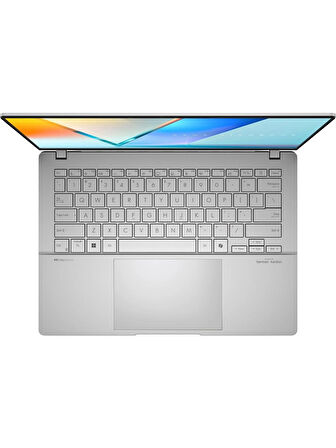 Asus Vivobook S14 M5406KA-PP130W Amd Ryzen AI 7 350 24GB 512GB SSD 14" 3K(2880 x 1800) OLED Windows 11 Home Taşınabilir