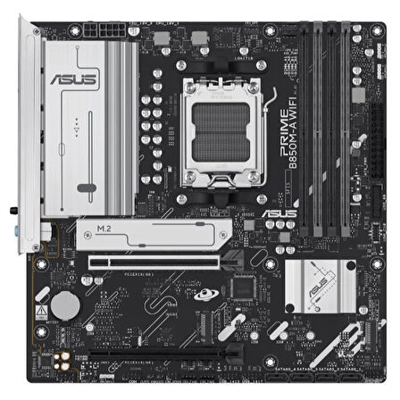 ONTECH - Asus Prıme B850m-a Wıfı Ddr5 8000mt/s 1xhdmı 2xdp 3xm.2 Usb3.2 Am5 Matx