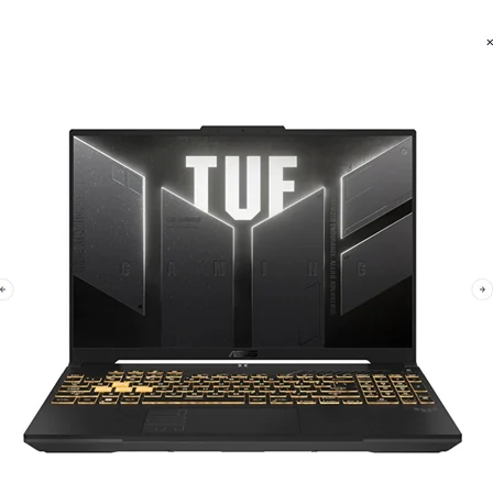 ASUS TUF F16 INTEL CORE I5 210H 8GB DDR5 512GB NVME SSD 6GB GDDR6 RTX3050 16" WUXGA FHD 144Hz W11 HOME
