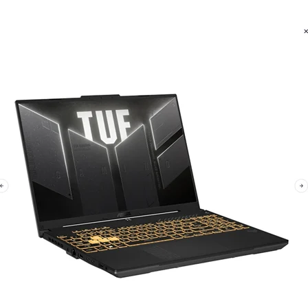 ASUS TUF F16 INTEL CORE I5 210H 8GB DDR5 512GB NVME SSD 6GB GDDR6 RTX3050 16" WUXGA FHD 144Hz W11 HOME