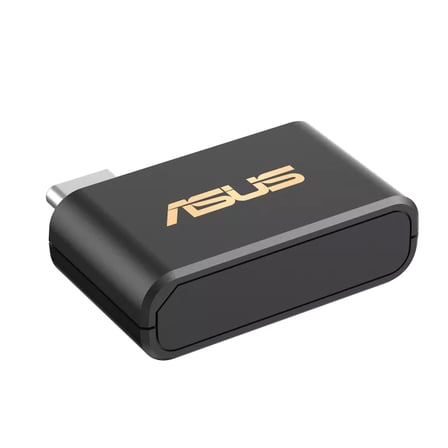 ASUS USB-BE93 MINI WIFI7 BE6500 Üç Bant Typec Kablosuz Ağ Adaptörü / 90IG0AK0-MO0B00