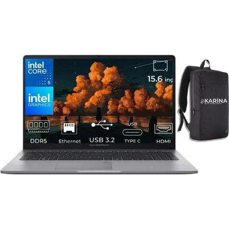 Asus Expertbook P1 Core5 210H P1503CVA-C516512G0D-K27 16GB 512GB W11PRO 15.6" Fhd Dizüstü Bilgisayar