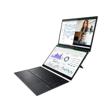 Asus Zenbook Duo UX8406CA-QL307W Intel Core Ultra 7 255H 16GB 1TB SSD 14" FHD (1920 x 1200) OLED Dokunmatik Ekran Windows 11 Home Taşınabilir Bilgisayar