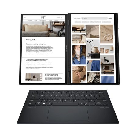 Asus Zenbook Duo UX8406CA-QL307W Intel Core Ultra 7 255H 16GB 1TB SSD 14" FHD (1920 x 1200) OLED Dokunmatik Ekran Windows 11 Home Taşınabilir Bilgisayar