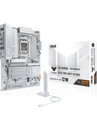 Asus TUF Gaming X870-PRO WIFI7 W Neo AMD AM5 DDR5 ATX Anakart