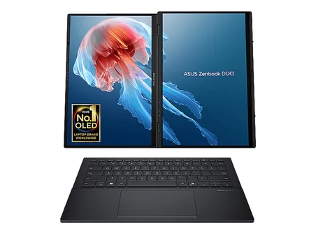ASUS Zenbook Duo UX8406CA-QL492W/ Intel® Core™ Ultra 9 285H İşlemci/ 32 GB Ram/ 1 TB SSD/ 14"/ W11 Laptop Inkwell Gri