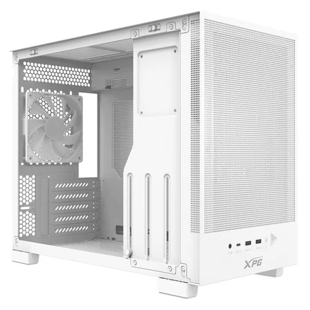 XPG ARGB USB 3.2 Beyaz Micro-ATX Mid-Tower Kasa VALORMESHNANOMAA-WHCWW