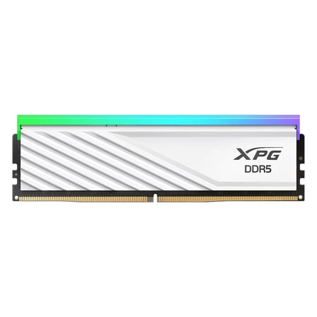 XPG Lancer Blade Beyaz RGB DDR5-5600Mhz CL46 16GB (1x16GB) Single (46-45-45) 1.1V