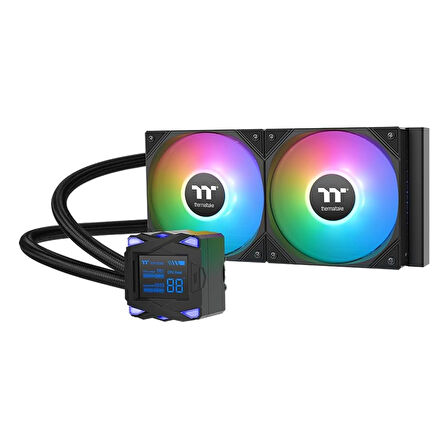 Thermaltake LA240-S ARGB 240mm AM5/1851P Siyah İşlemci Sıvı Soğutucu