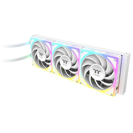 Thermaltake MAGCurve 360 Ultra 6,67 inc  AMOLED Ekranli 3x120mm ARGB Beyaz Sivi Sogutma Kiti