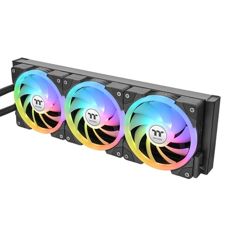 Thermaltake MINECUBE 360 Ultra 3,95 inc  TFT LCD 3x120mm ARGB Sivi Sogutma Kiti
